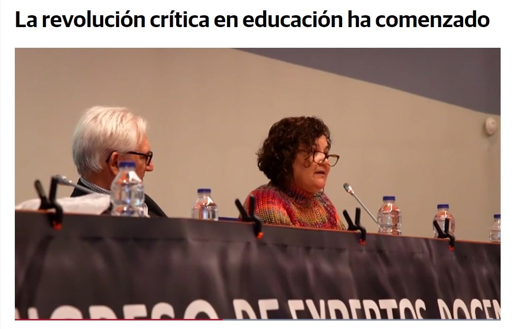 Més informació sobre l'article HOY / La revolución crítica en educación ha comenzado