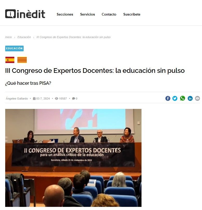 Més informació sobre l'article Agencia Inèdit