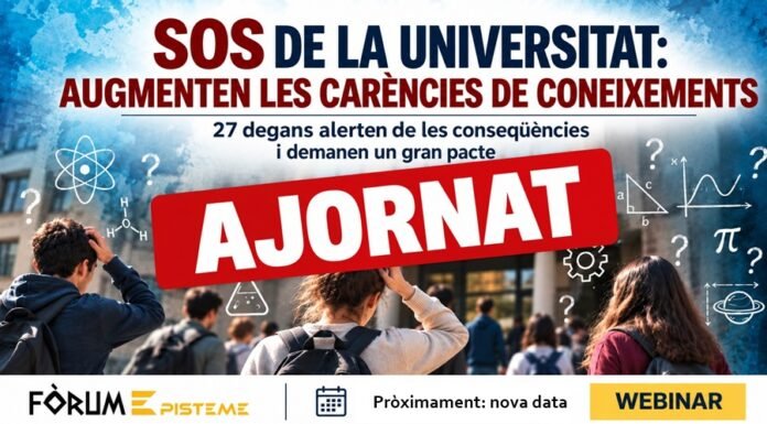 SOS de la universitat: augmenten les carències de coneixements